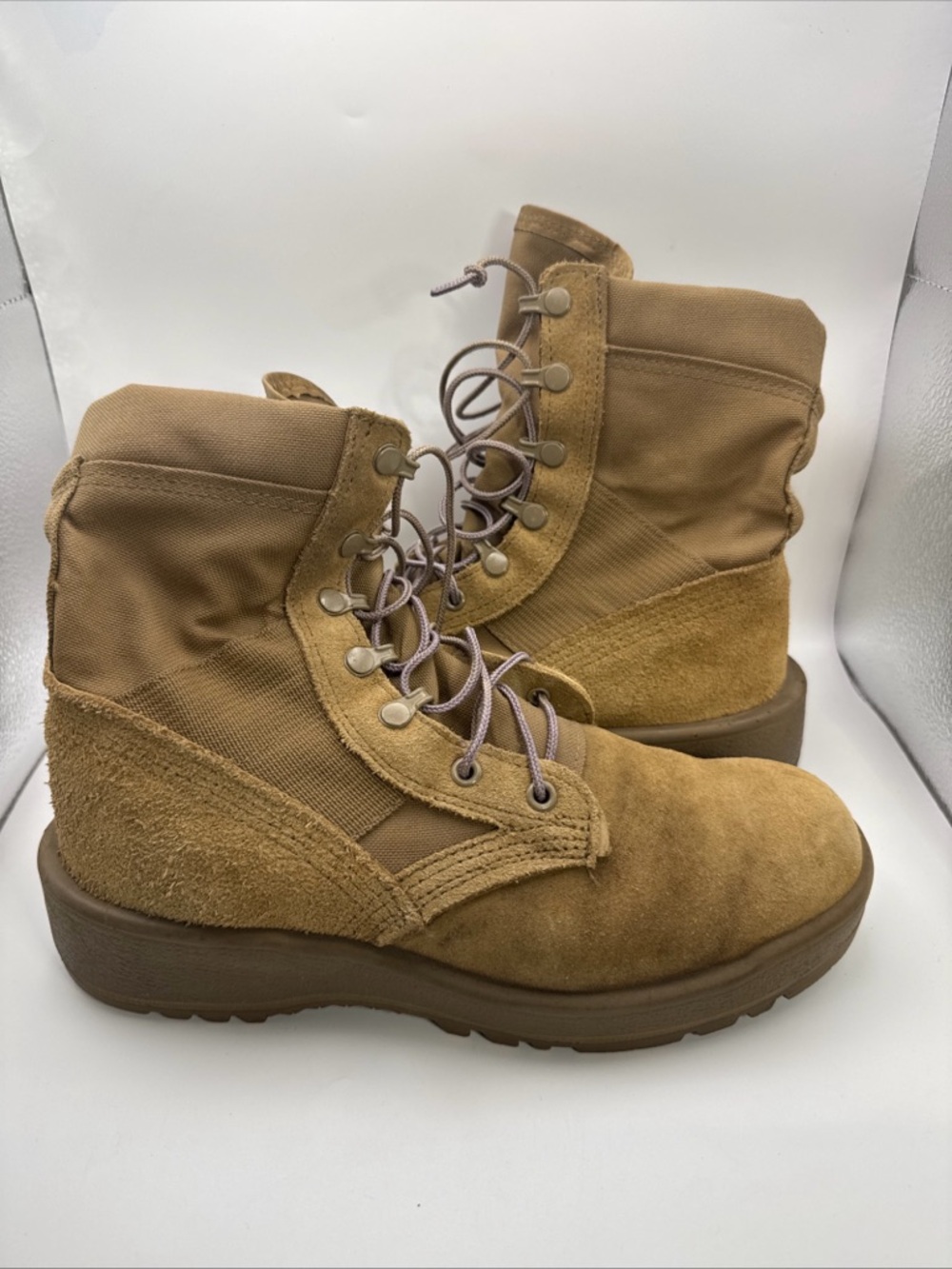 Altama Coyote Tan Military Combat Boots Men's Size 8 R Tactical USGI 8M